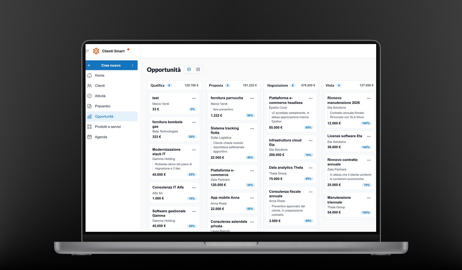 Smart Client CRM